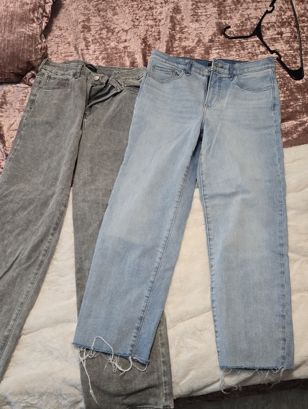 2 Pair Of Express Straight Jeans